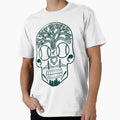 Oakland Sugar Skull T-Shirt - Casual Everyday Wear for Adults - T-Shirt, Sweatshirt, Hoodie
