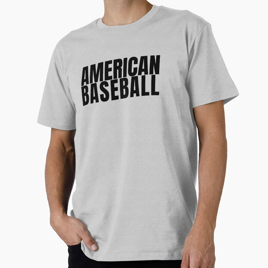 American Baseball Typography Timeless T-Shirt - Trendy Graphic Men Women - T-Shirt, Sweatshirt, Hoodie