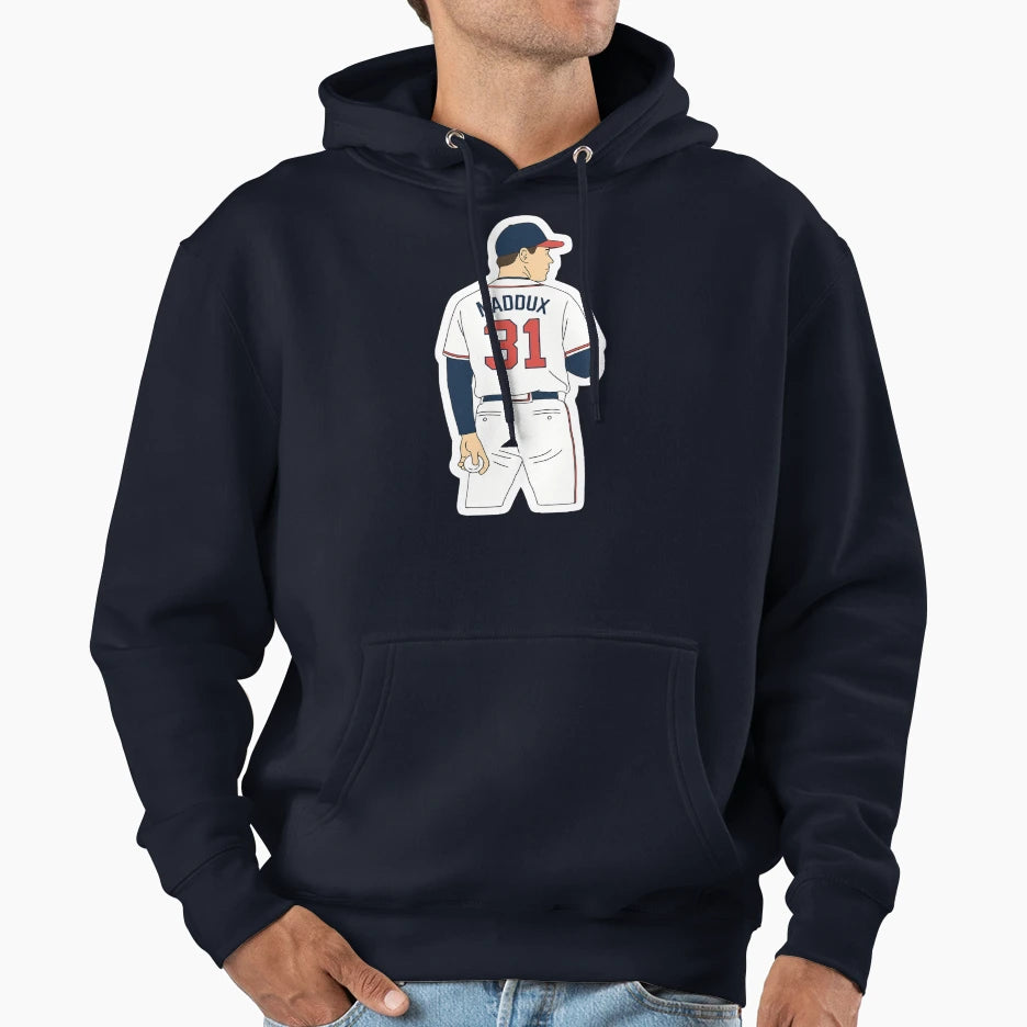 Greg Maddux Iconic Pitcher 31 Hoodie - Trendy Graphic Unisex - T-Shirt, Sweatshirt, Hoodie