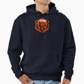 Chicago Bear Face Hoodie - Novelty Apparel for Adults - T-Shirt, Sweatshirt, Hoodie