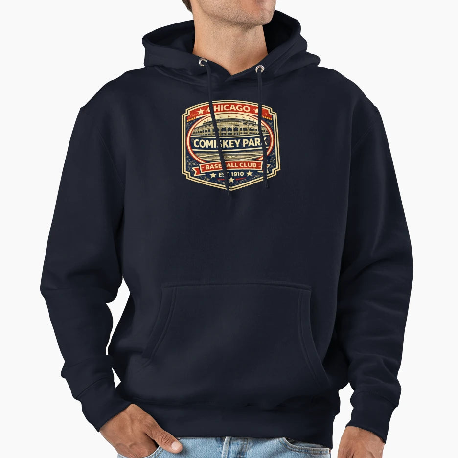 Chicago Baseball Comiskey Park Stadium T-Shirt - Unique Graphic Men Women - T-Shirt, Sweatshirt, Hoodie