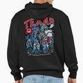 Quiet Club Racing Ghost Racing Texas 2024 Hoodie - Graphic Print Unisex - T-Shirt, Sweatshirt, Hoodie