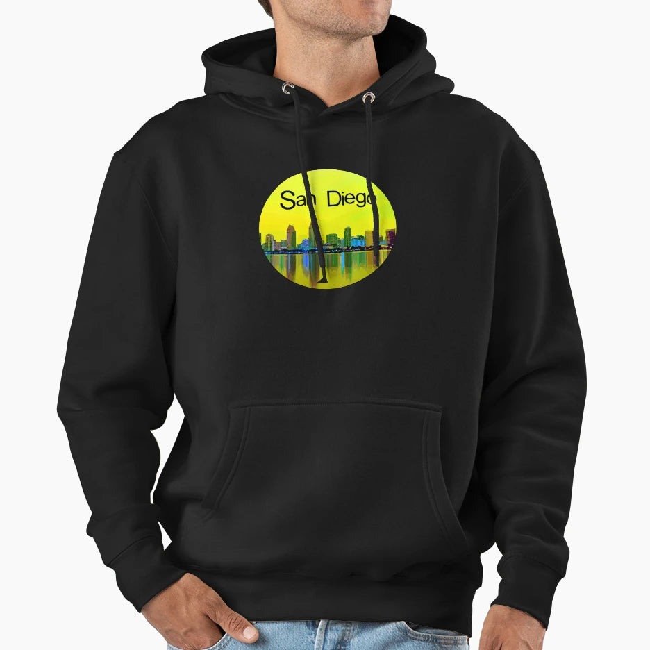 San Diego Hoodie - Unique Graphic Men Women - T-Shirt, Sweatshirt, Hoodie