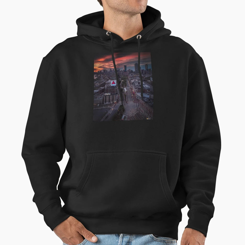 Fenway Park Boston Hoodie - Trendy Graphic for Adults - T-Shirt, Sweatshirt, Hoodie