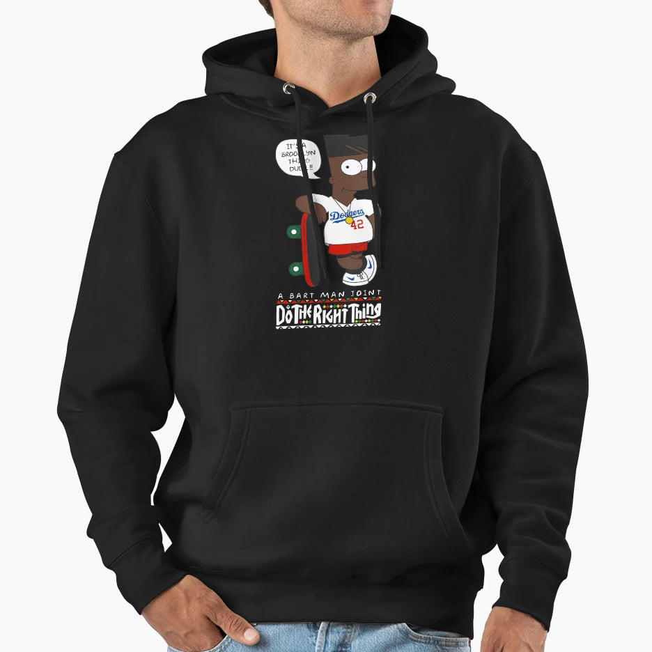 Do Right Thing Bart Spike Lee T-Shirt - Trendy Graphic for Adults - T-Shirt, Sweatshirt, Hoodie