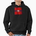 Boston Red Hoodie - Minimalist Print for Adults - T-Shirt, Sweatshirt, Hoodie