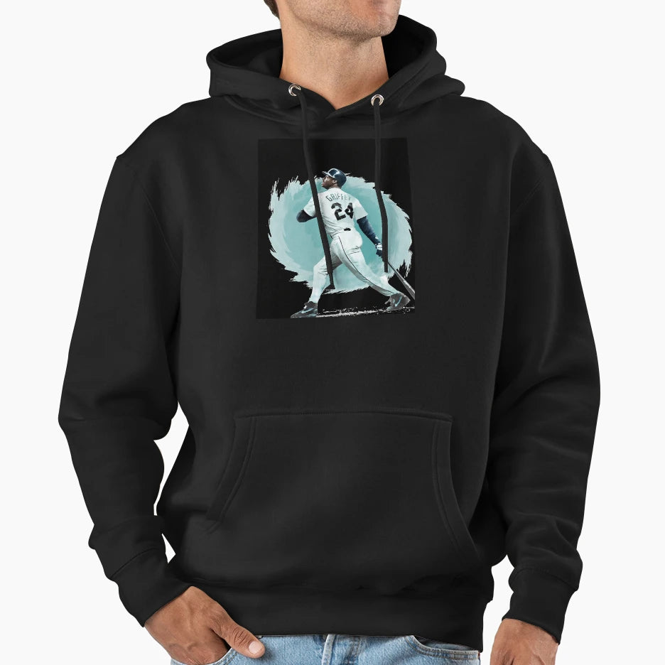 Ken Griffey Jr Hoodie - Fun Novelty Design for Adults - T-Shirt, Sweatshirt, Hoodie