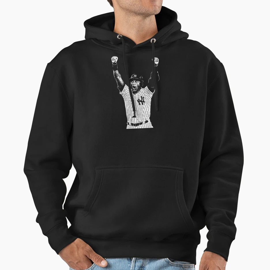 Derek Jeter Hoodie - Aesthetic Graphic Men Women - T-Shirt, Sweatshirt, Hoodie
