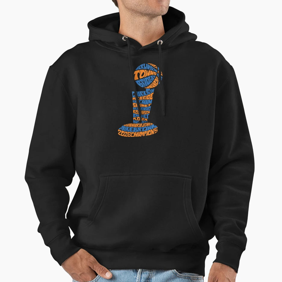 New York Knicks Champions Hoodie - Fun Novelty Design Unisex - T-Shirt, Sweatshirt, Hoodie