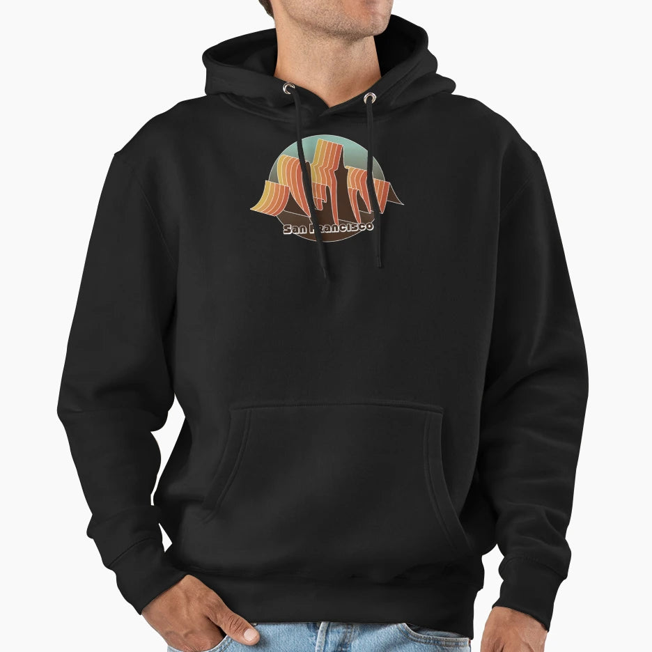 San Francisco Vaporwave T-Shirt - Aesthetic Graphic Unisex - T-Shirt, Sweatshirt, Hoodie