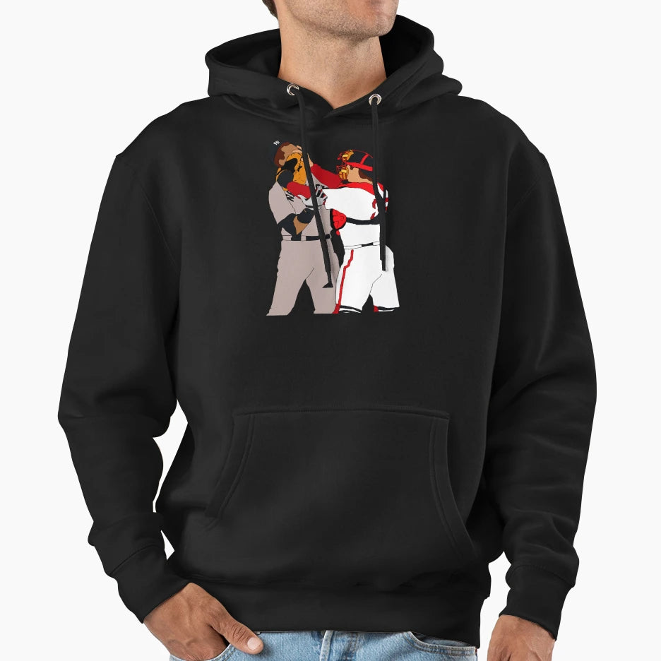 Jason Varitek Alex Rodriguez Brawl Hoodie - Aesthetic Graphic Men Women - T-Shirt, Sweatshirt, Hoodie
