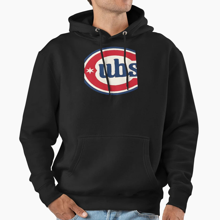 Chicago Blues Hoodie - Minimalist Print Unisex - T-Shirt, Sweatshirt, Hoodie
