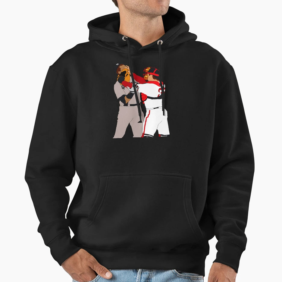 Jason Varitek Alex Rodriguez Brawl Hoodie - Unique Graphic for Adults - T-Shirt, Sweatshirt, Hoodie