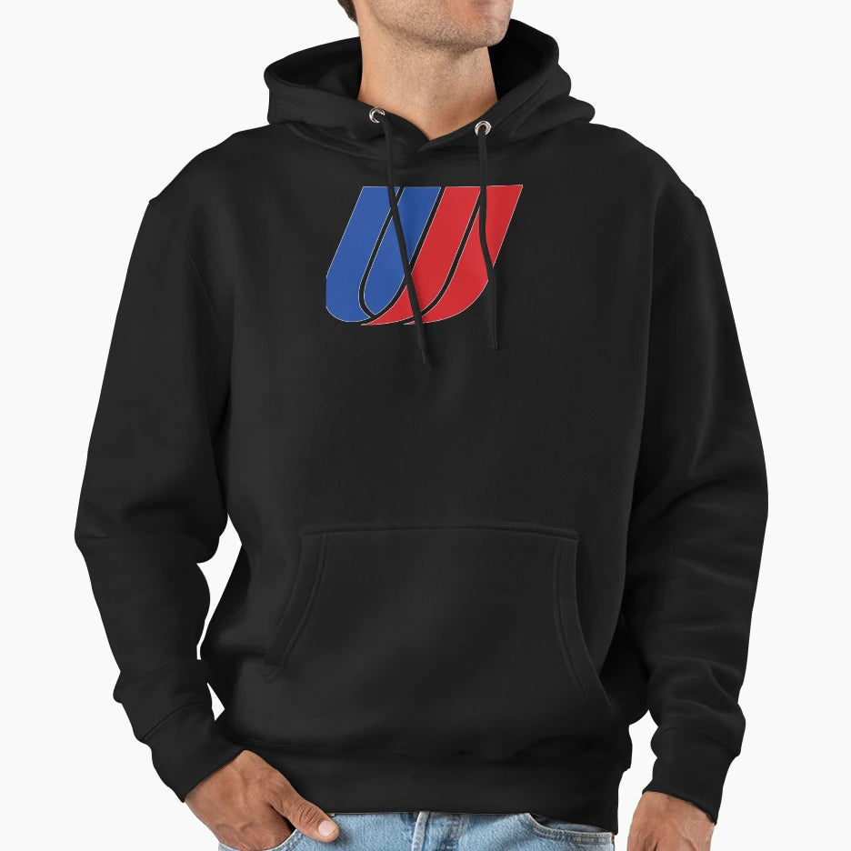 United Airlines 1974 Logo Hoodie - Casual Everyday Wear Men Women - T-Shirt, Sweatshirt, Hoodie