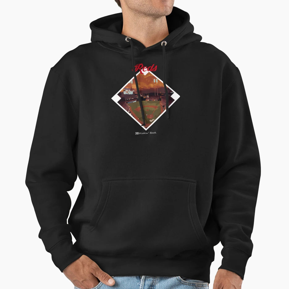 Cincinnati Reds Hoodie - Graphic Print for Adults - T-Shirt, Sweatshirt, Hoodie