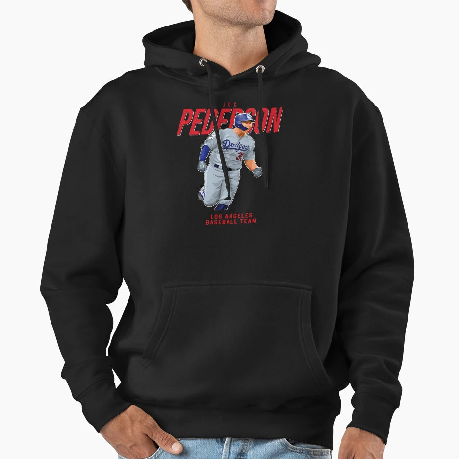Joc Pederson 31 Los Angeles Baseball Hoodie - Casual Everyday Wear Unisex - T-Shirt, Sweatshirt, Hoodie