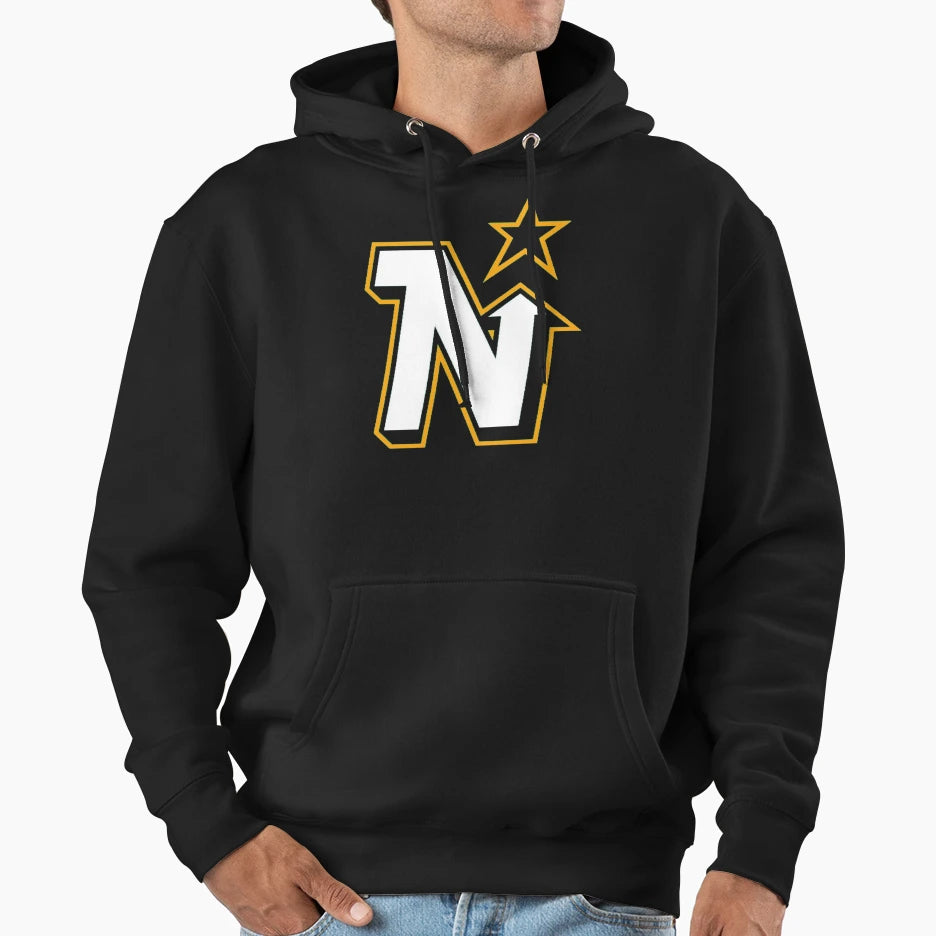 Minnesota Northstars Logo Hockey Hoodie - Graphic Print Men Women - T-Shirt, Sweatshirt, Hoodie