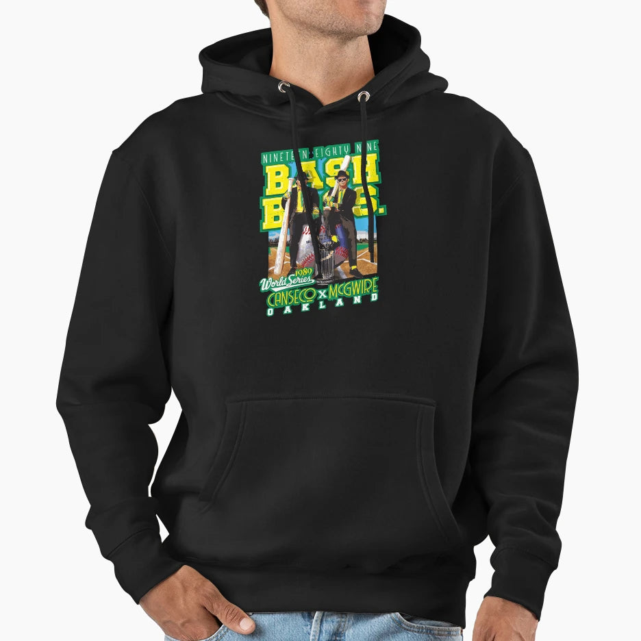 Bash Brothers Canseco Mcgwire T-Shirt - Fun Novelty Design for Adults - T-Shirt, Sweatshirt, Hoodie