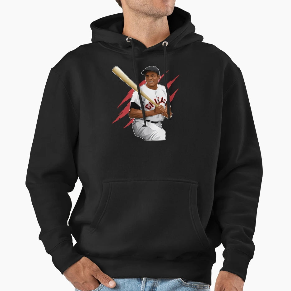 Minnie Minoso Pose Bat 9 Claw Hoodie - Custom Art Print for Adults - T-Shirt, Sweatshirt, Hoodie