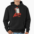 Defunct Anaheim Aces Baseball Team Hoodie - Graphic Print Men Women - T-Shirt, Sweatshirt, Hoodie