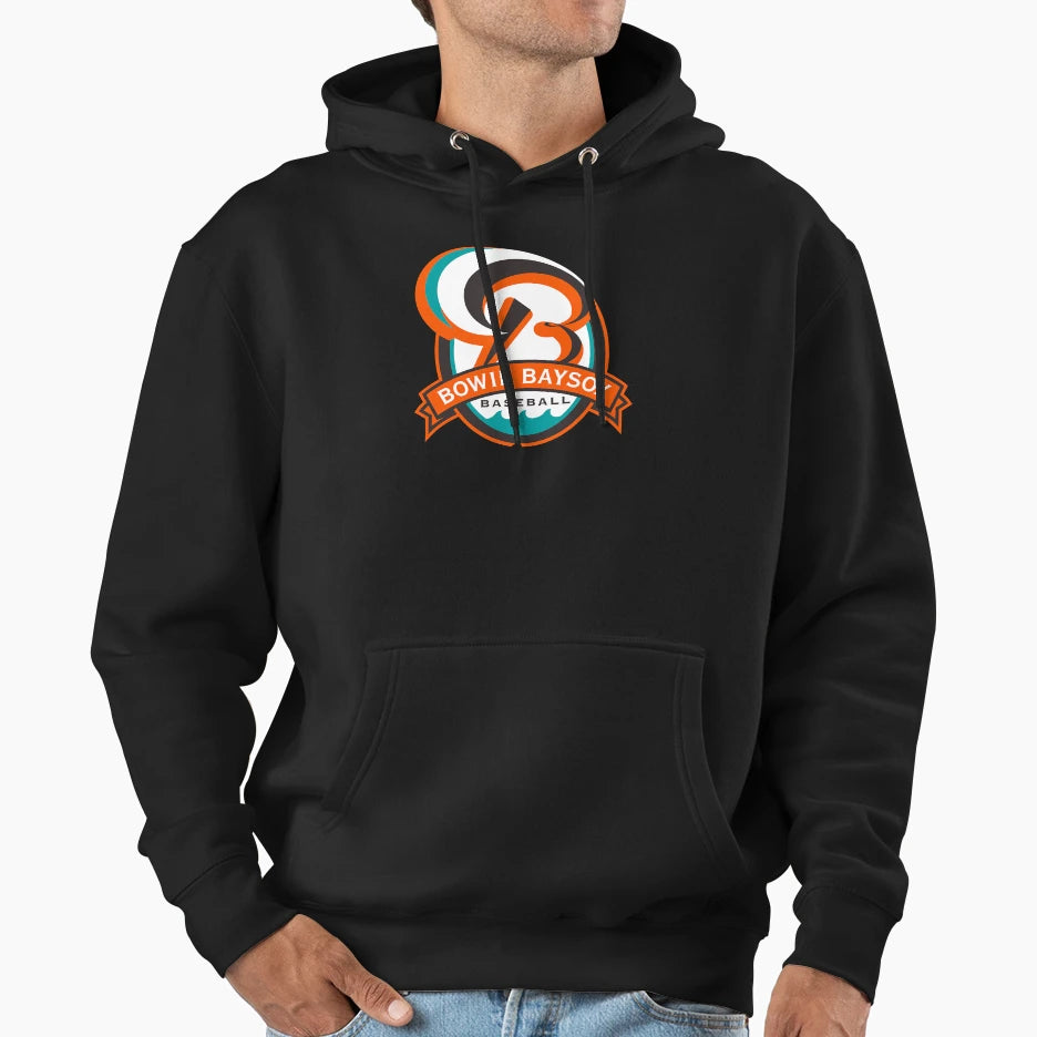 Baysox Bowie Baseball Hoodie - Streetwear Style Unisex - T-Shirt, Sweatshirt, Hoodie