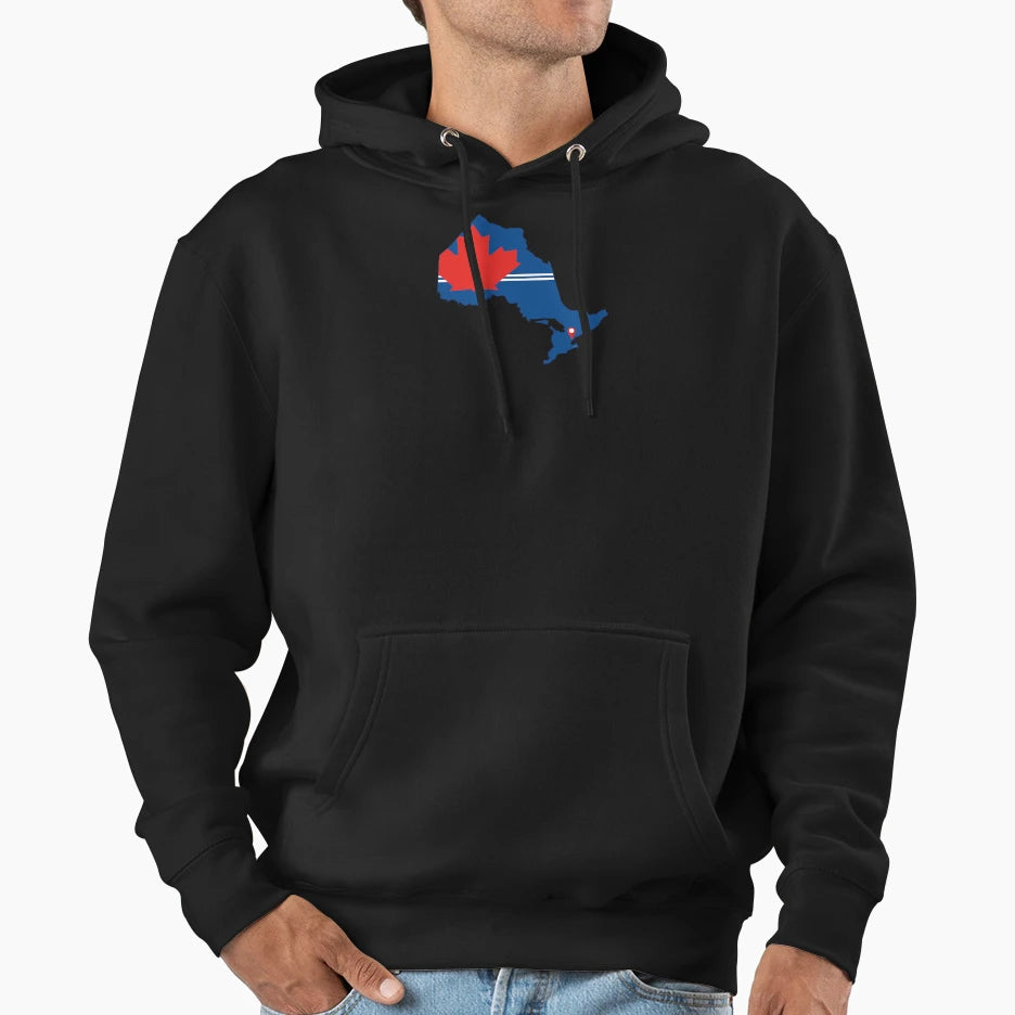 Toronto Baseball Hoodie - Streetwear Style Unisex - T-Shirt, Sweatshirt, Hoodie