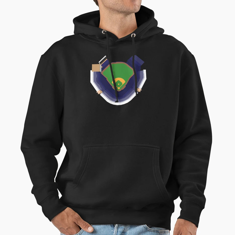 Petco Park Hoodie - Custom Art Print Men Women - T-Shirt, Sweatshirt, Hoodie
