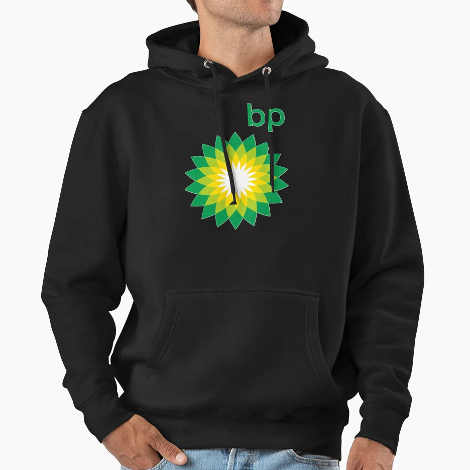 Bp Logo Hoodie - Streetwear Style for Adults - T-Shirt, Sweatshirt, Hoodie