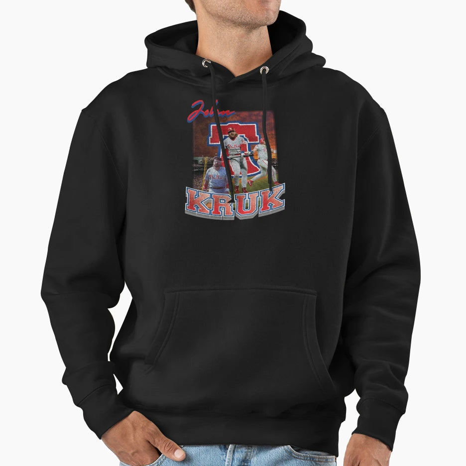 Kruk Pete Rose Charlie Hustle Hoodie - Casual Everyday Wear for Adults - T-Shirt, Sweatshirt, Hoodie
