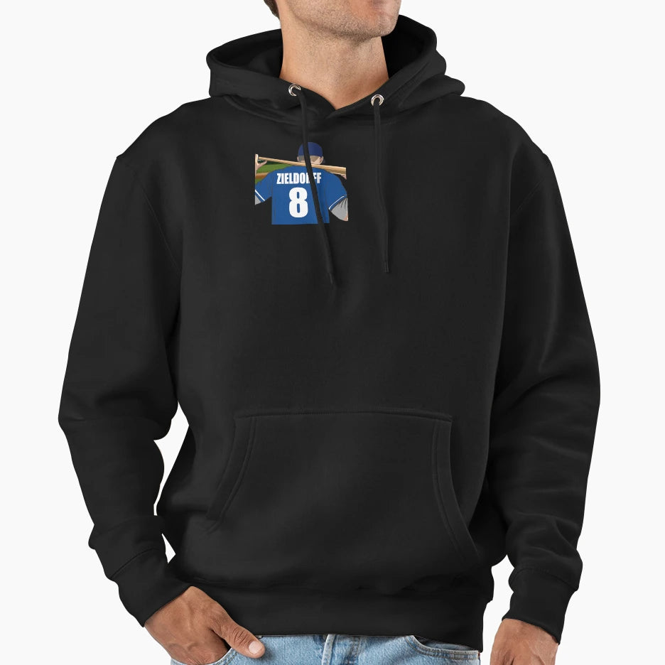 Zieldorff Baseball Hoodie - Streetwear Style for Adults - T-Shirt, Sweatshirt, Hoodie