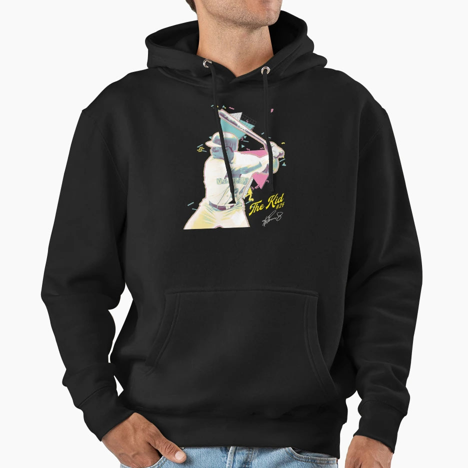 Ken Griffey Jr Basketball Legend Signature Hoodie - Unique Graphic Unisex - T-Shirt, Sweatshirt, Hoodie
