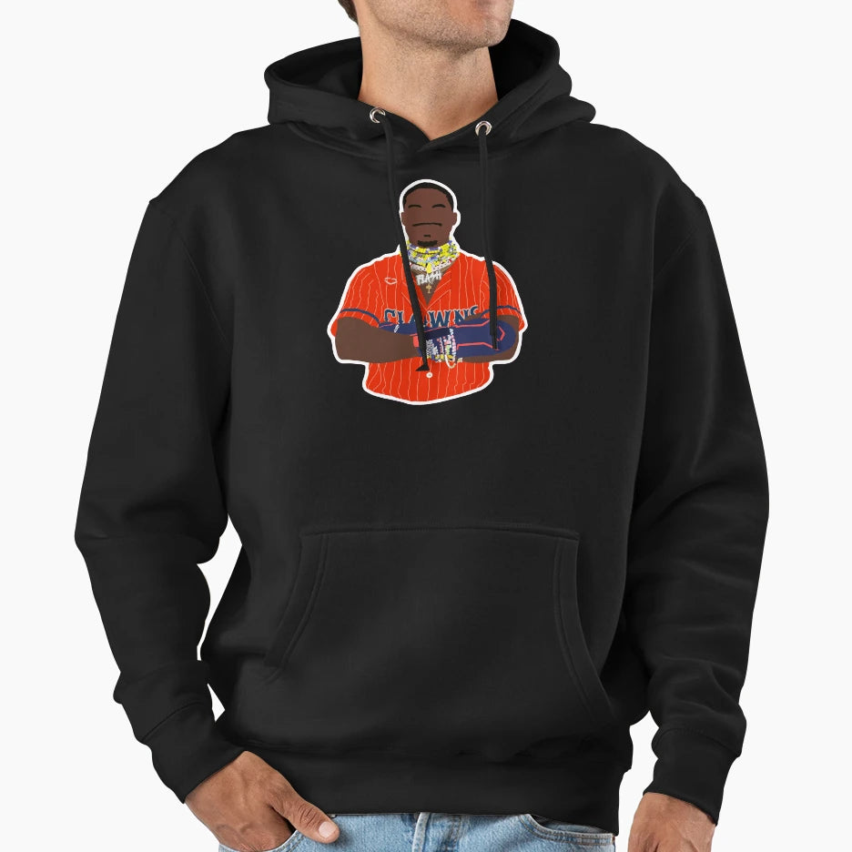Flash Tha Indianapolis Clowns Hoodie - Novelty Apparel for Adults - T-Shirt, Sweatshirt, Hoodie