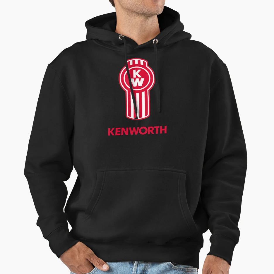 Kenworth Logo Hoodie - Trendy Graphic Unisex - T-Shirt, Sweatshirt, Hoodie