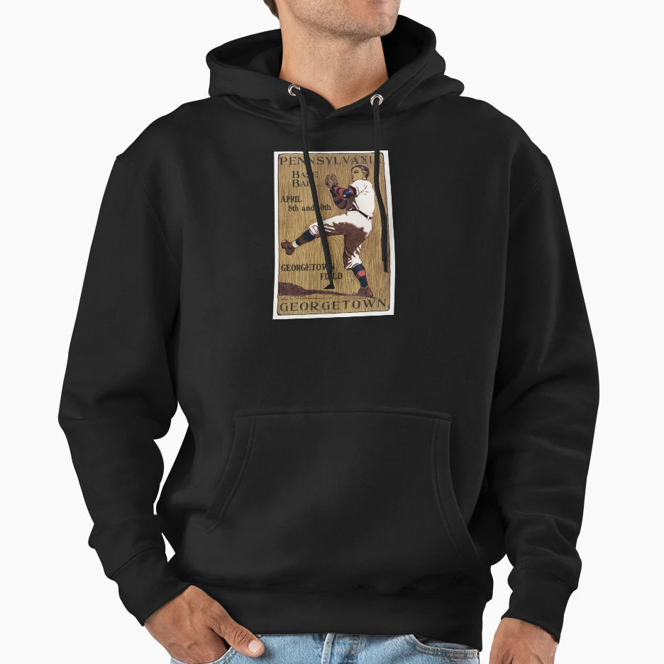 1905 Pennsylvania Vs Georgetown Hoodie - Aesthetic Graphic for Adults - T-Shirt, Sweatshirt, Hoodie
