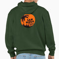 San Diego California Travel Decal Round Hoodie - Streetwear Style Men Women - T-Shirt, Sweatshirt, Hoodie