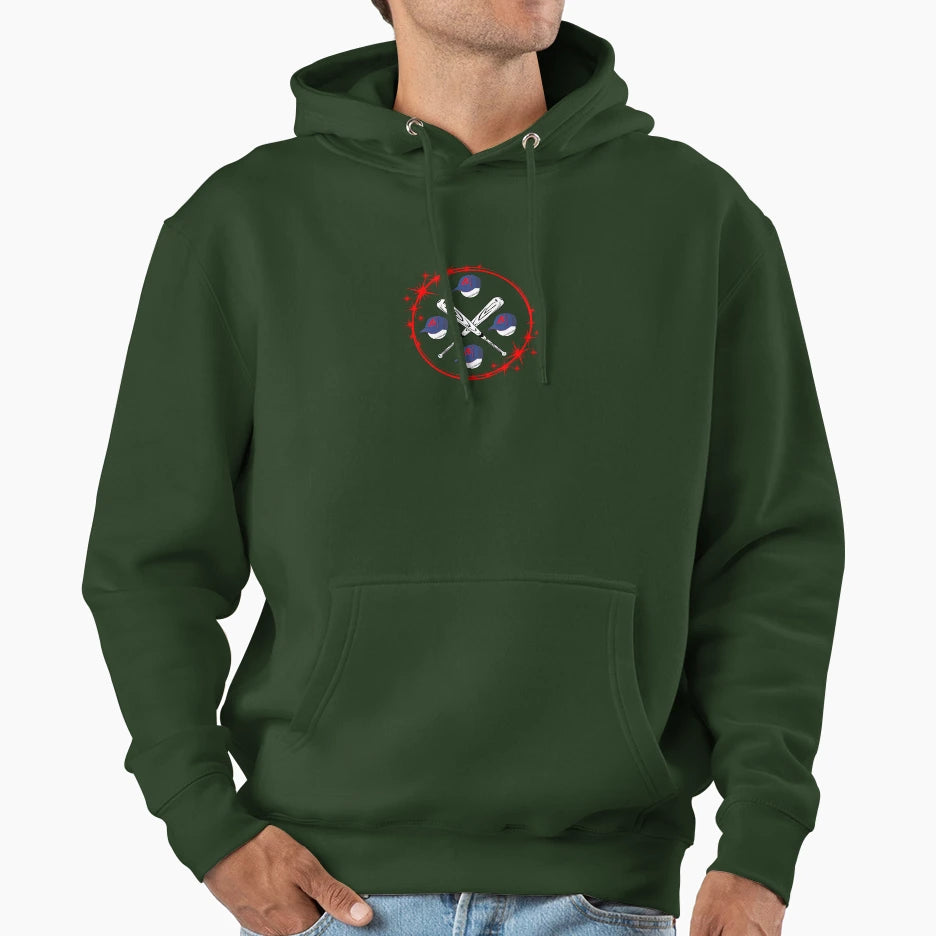 Baseball Hoodie - Novelty Apparel Unisex - T-Shirt, Sweatshirt, Hoodie