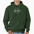 Boston Baseball Irish Shamrock St Hoodie - Custom Art Print for Adults - T-Shirt, Sweatshirt, Hoodie