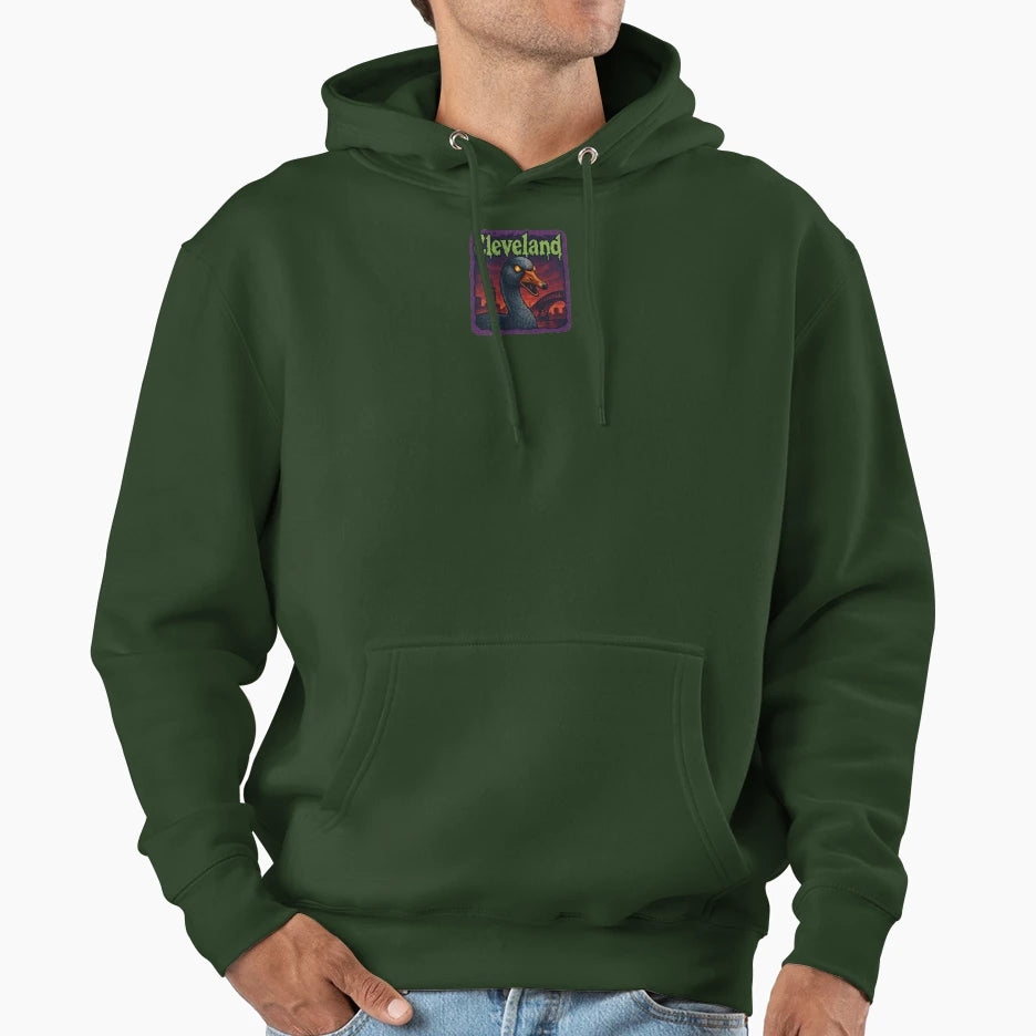 Cleveland Ohio Hoodie - Minimalist Print Men Women - T-Shirt, Sweatshirt, Hoodie