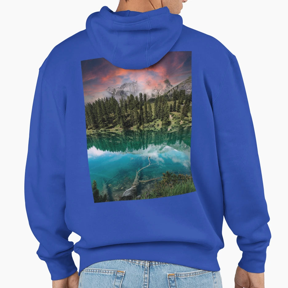 Lake Palpuogna Preda Holidays Hoodie - Trendy Graphic for Adults - T-Shirt, Sweatshirt, Hoodie