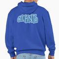 Atlanta Blue Hoodie - Graphic Print Unisex - T-Shirt, Sweatshirt, Hoodie