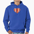 Houston Baseball Heart And Stitches Hoodie - Streetwear Style Men Women - T-Shirt, Sweatshirt, Hoodie