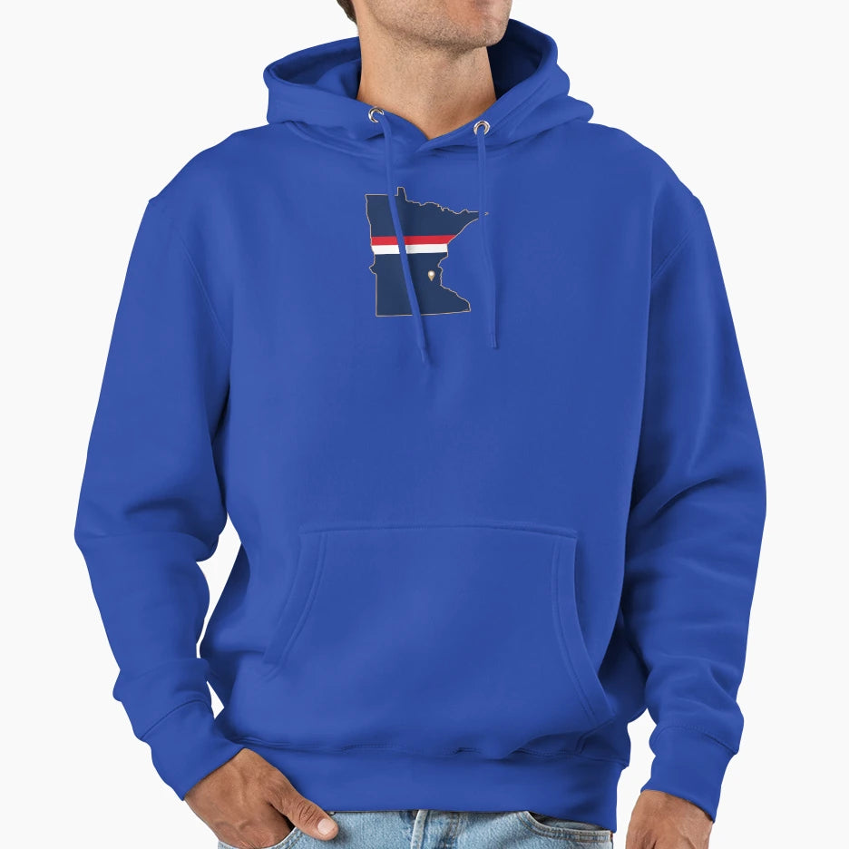 Minnesota Baseball Hoodie - Custom Art Print Unisex - T-Shirt, Sweatshirt, Hoodie