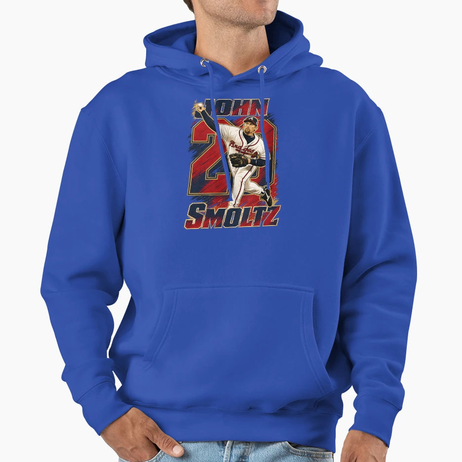 John Smoltz 29 Atlanta Baseball Hoodie - Aesthetic Graphic for Adults - T-Shirt, Sweatshirt, Hoodie