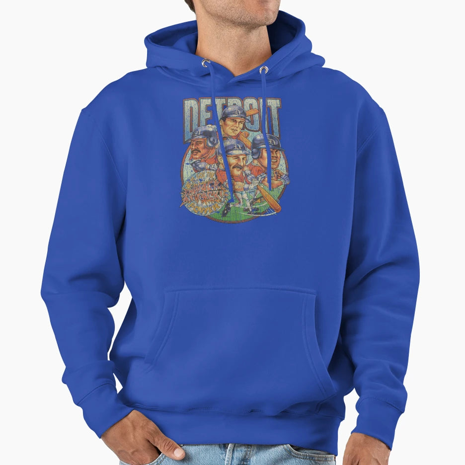 Detroit Thwack Attack 1993 Hoodie - Custom Art Print for Adults - T-Shirt, Sweatshirt, Hoodie