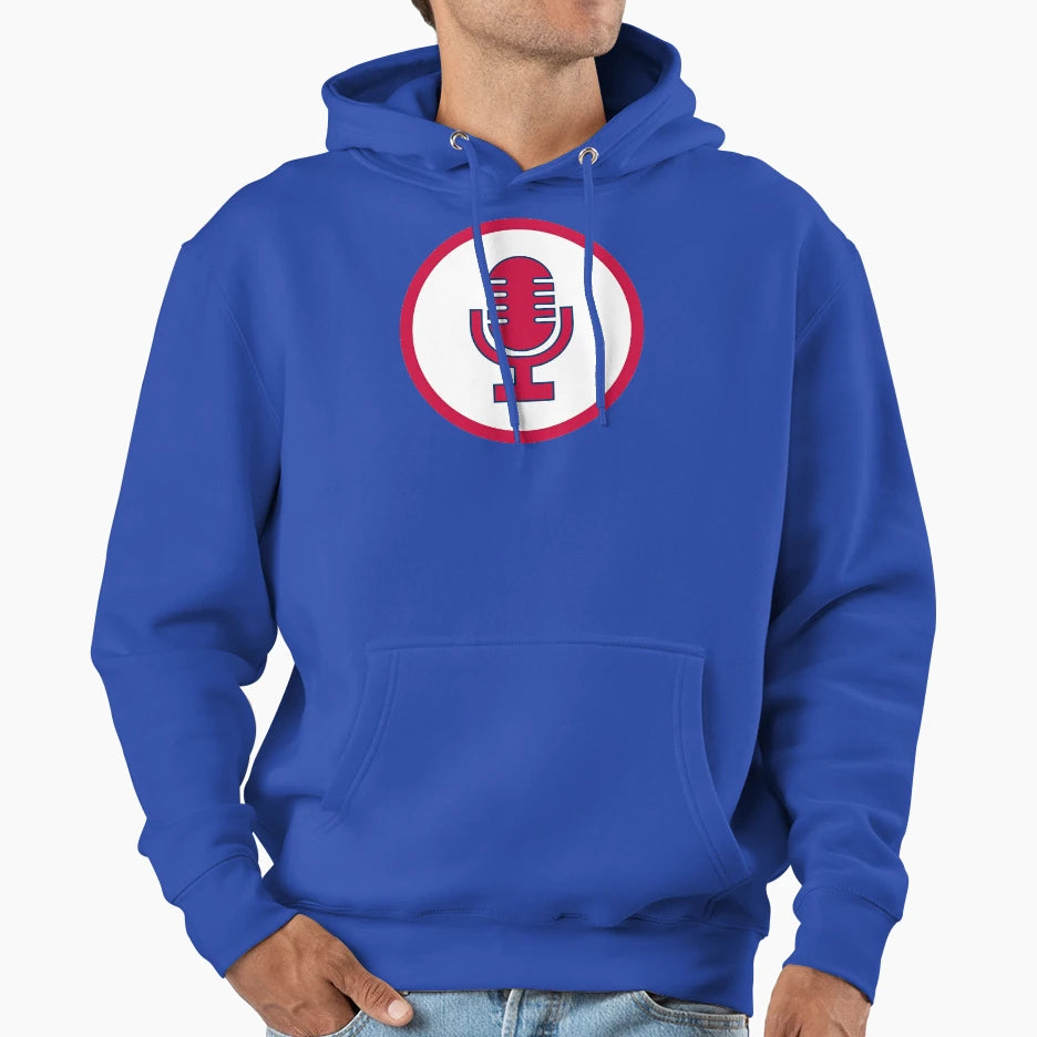 Jack Buck Microphone Jersey Number Hoodie - Custom Art Print Unisex - T-Shirt, Sweatshirt, Hoodie