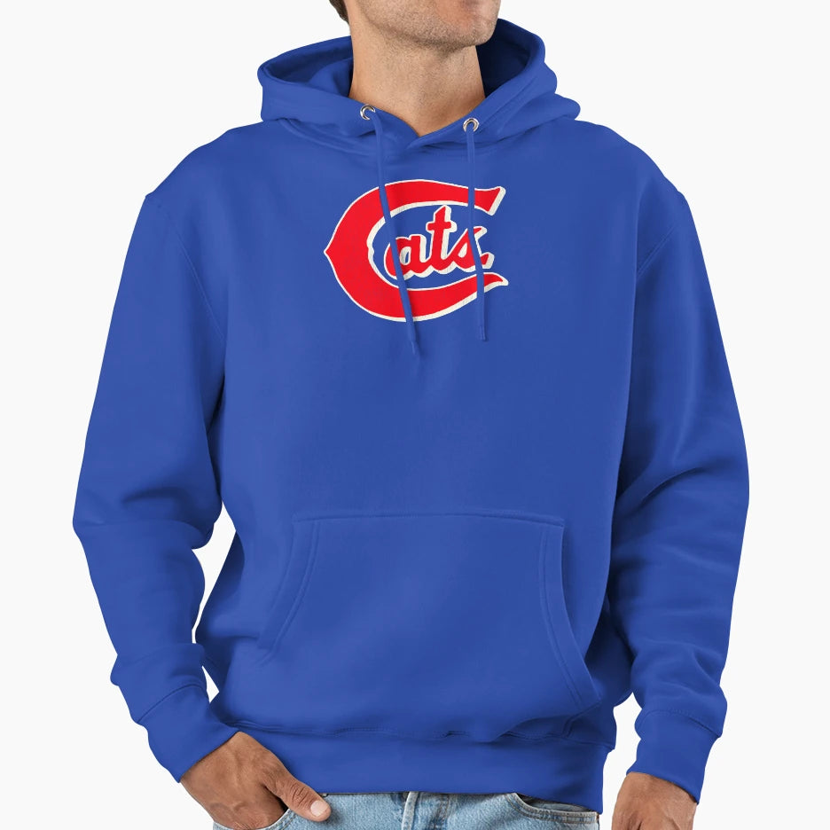 Fort Worth Cats Baseball Team Hoodie - Novelty Apparel Unisex - T-Shirt, Sweatshirt, Hoodie