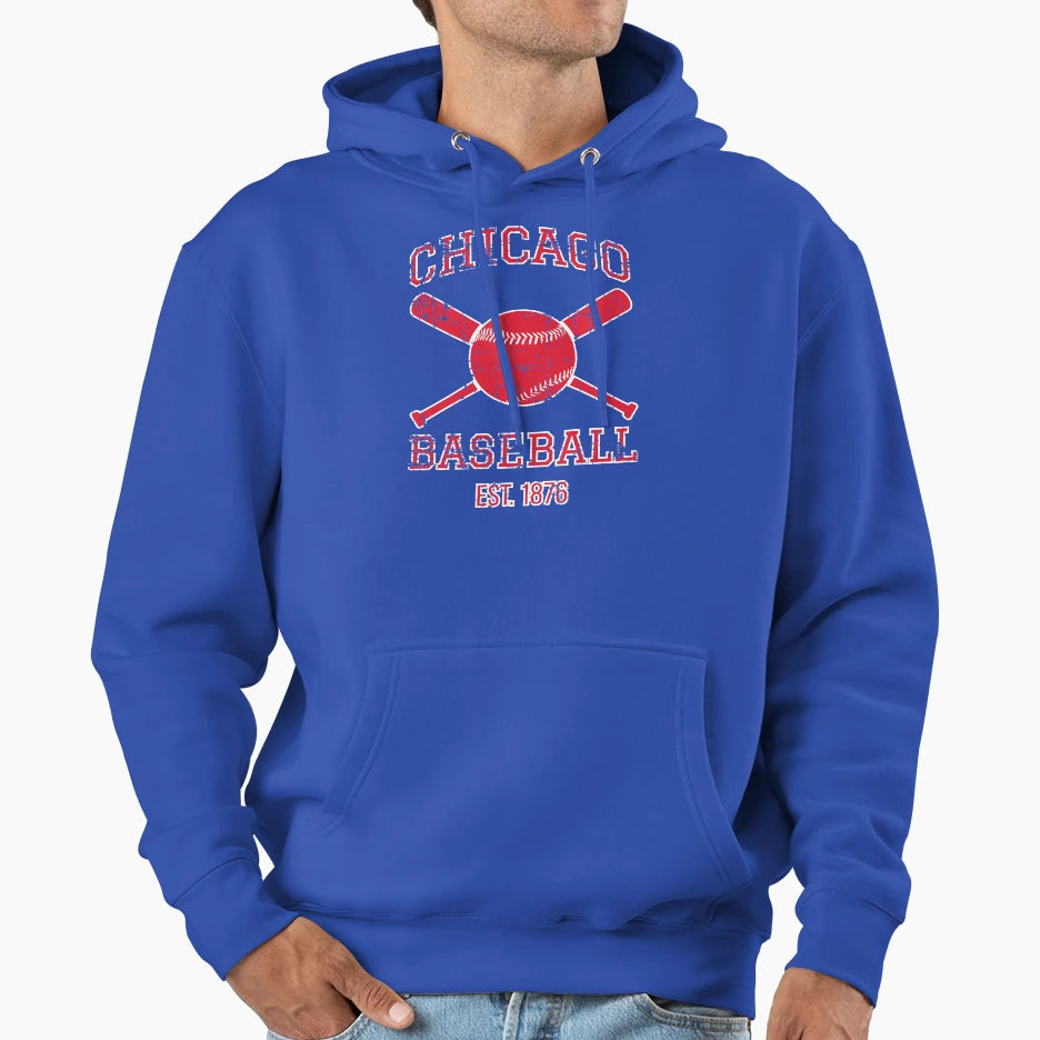 Chicago Baseball Team I Hoodie - Custom Art Print Men Women - T-Shirt, Sweatshirt, Hoodie