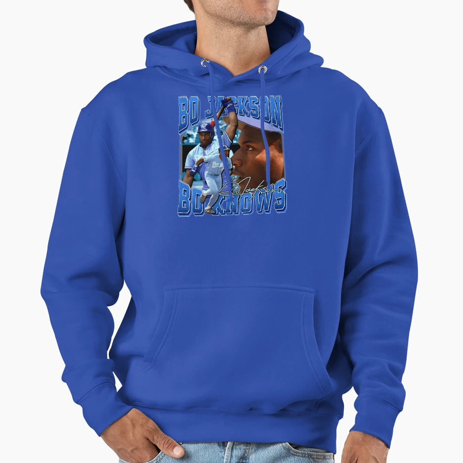 Bo Jackson Bo Knows Signature Legend T-Shirt - Streetwear Style Men Women - T-Shirt, Sweatshirt, Hoodie
