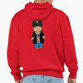Sf Baseball Girlie Black Jersey Beige Hat Hoodie - Trendy Graphic Unisex - T-Shirt, Sweatshirt, Hoodie