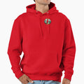 Stained Glass Cardinal Hoodie - Trendy Graphic Men Women - T-Shirt, Sweatshirt, Hoodie